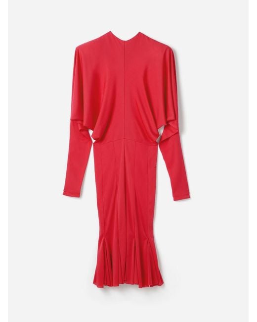 Jacquemus Red The Losange Dress