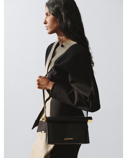 Jacquemus White The Rond Carré Bag