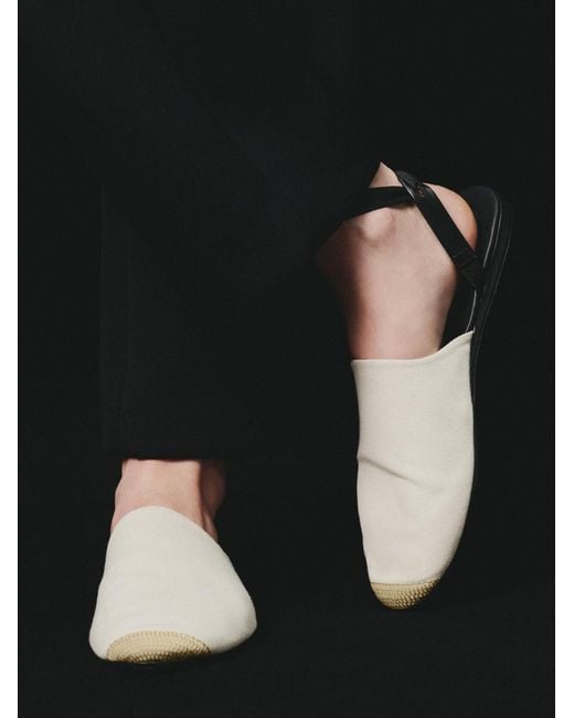 Jacquemus White The Espadrilles Mules