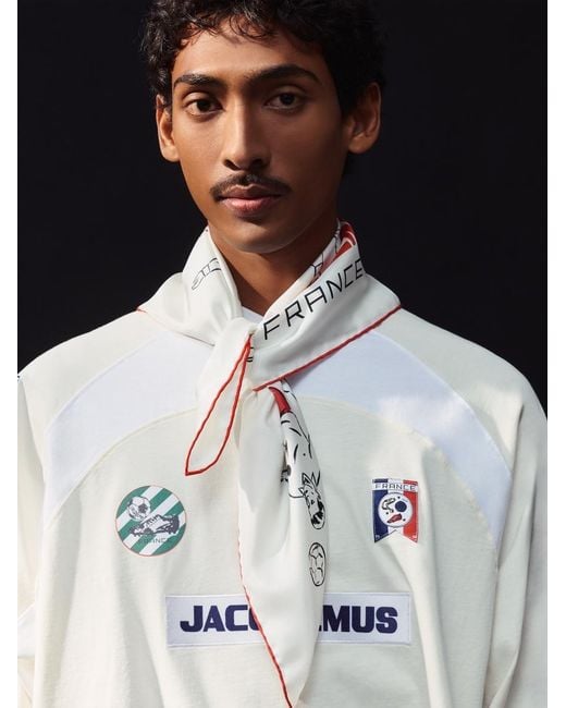 Sciarpa di Jacquemus in White da Uomo