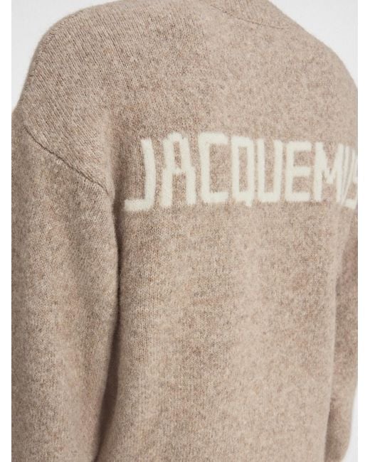 Jacquemus Natural The Sweater for men