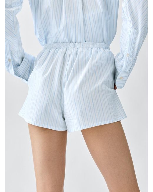 Jacquemus Blue Die Amelo Shorts