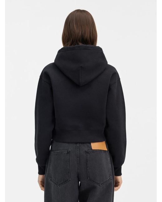 La Felpa Con Cappuccio Gros Grain di Jacquemus in Blue