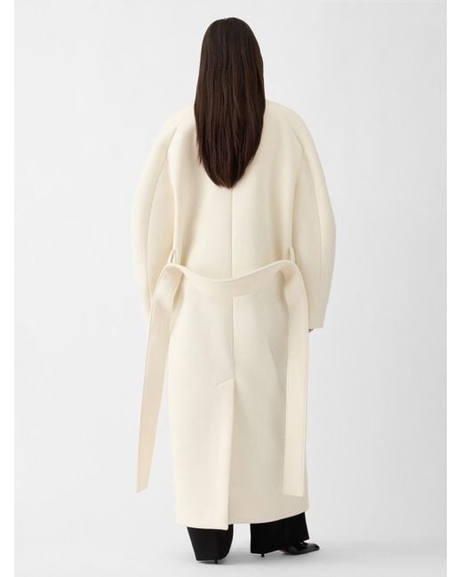 Jacquemus White The Coat
