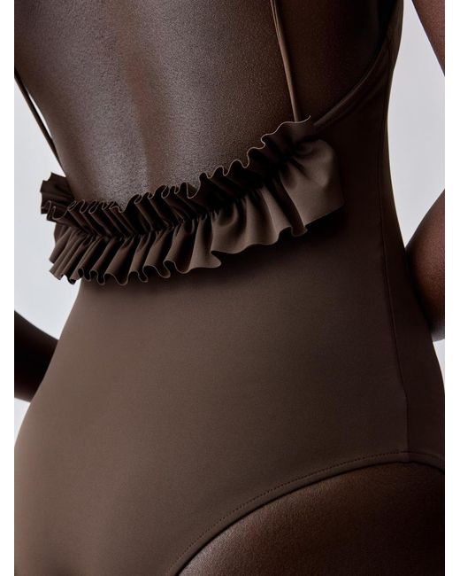 Jacquemus Pink The Cabana Swimsuit