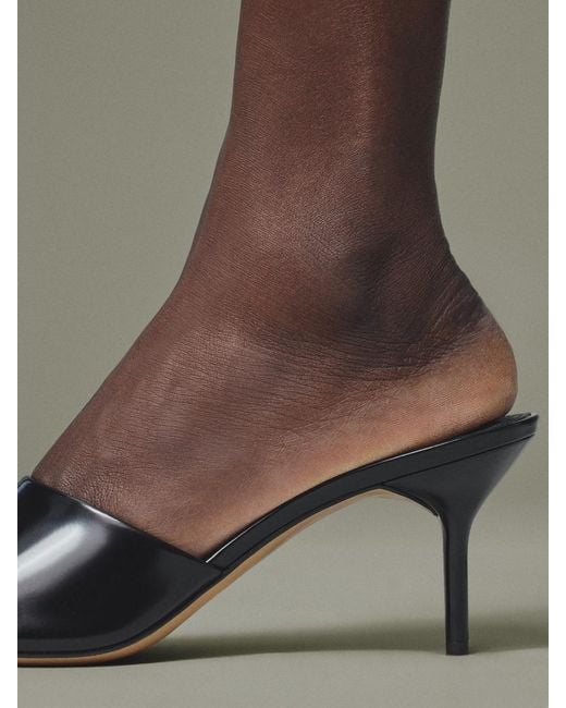 Jacquemus Black The Cubisto Mules