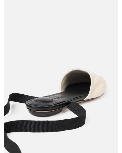 Jacquemus White The Espadrilles Mules
