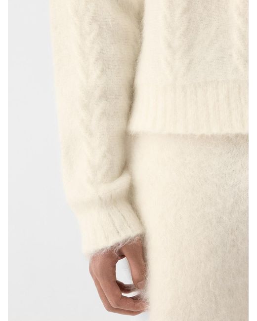 Jacquemus Natural The Nuvola Sweater