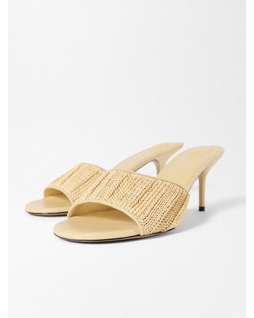 Jacquemus White The Cubisto Mules