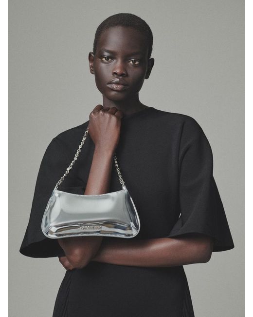 Jacquemus White The Small Bisou Chaîne