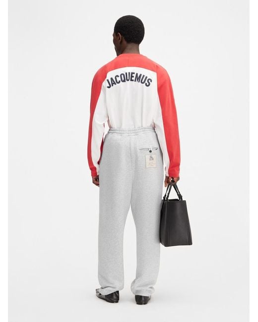 Jacquemus White Track Pant for men