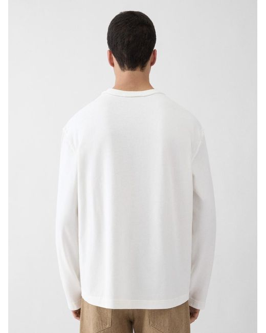 Jacquemus White The Paysan Long-Sleeve T-Shirt