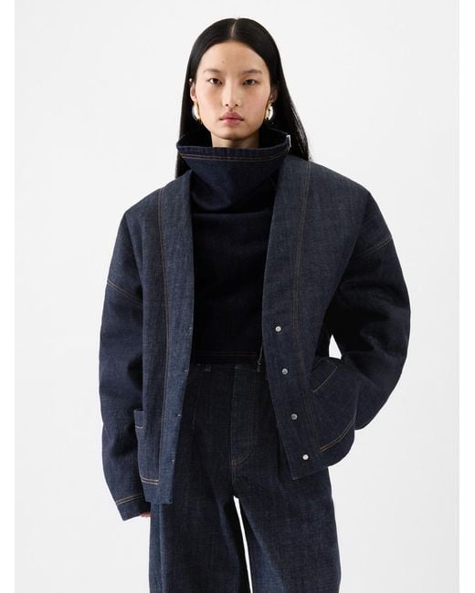 Jacquemus Blue The De-Nîmes Denim Cardigan
