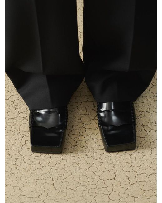 Jacquemus Black The Carré Loafers for men