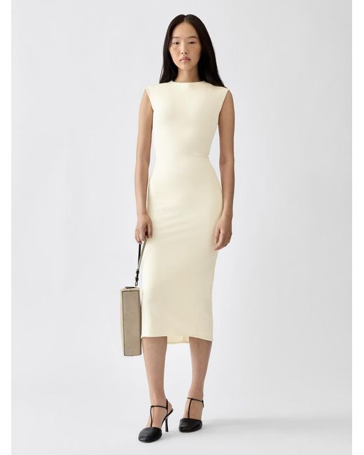 Jacquemus Natural The Alba Midi Dress