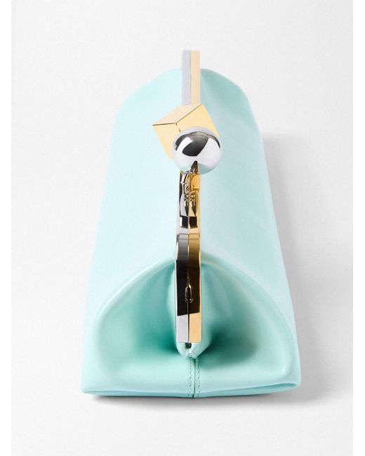 Jacquemus Blue The Salon Clutch