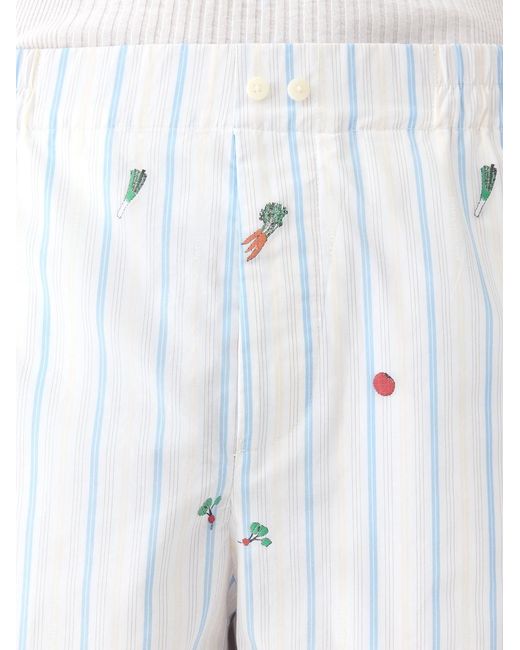 Jacquemus White Le Short Caleçon