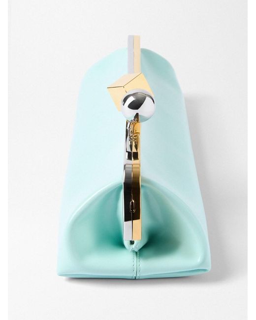 Jacquemus Blue The Salon Clutch