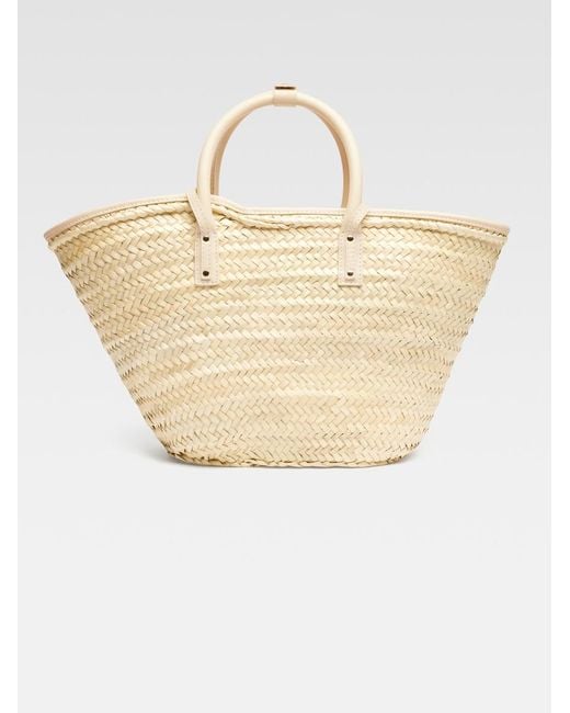 Jacquemus Natural 'Le Panier Soli' Shopping Bag