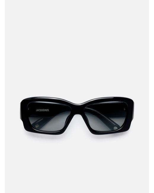Jacquemus Black The Croisière Sunglasses