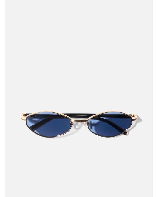 Jacquemus Blue The Sirocco Sunglasses