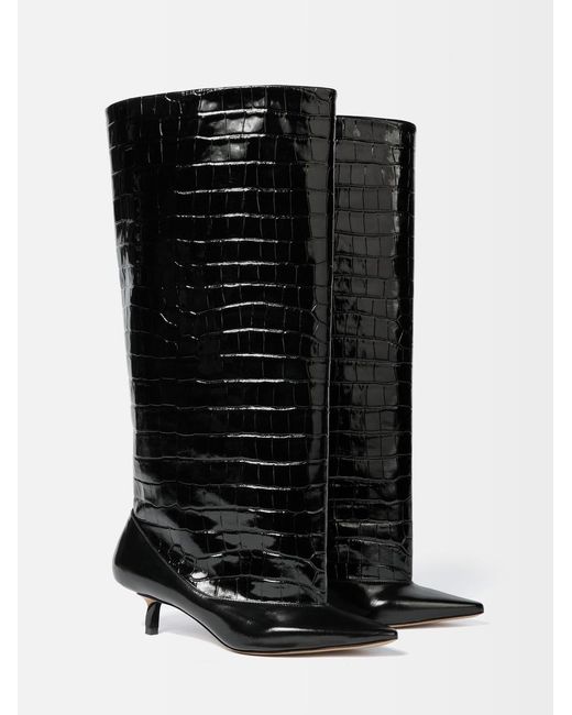 Jacquemus Black The High Tourni Boots