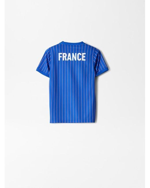 Jacquemus Blue Le Top D'Avant Match France Pour Adolescent