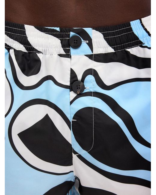 Jacquemus Blue The Puntini Swimsuit for men