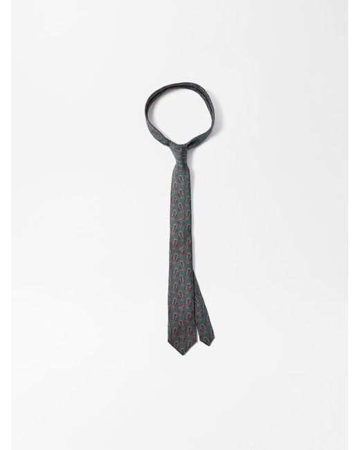 Jacquemus White The Hippocampe Tie