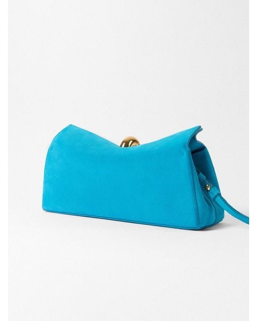Jacquemus Blue The Valérie Clutch