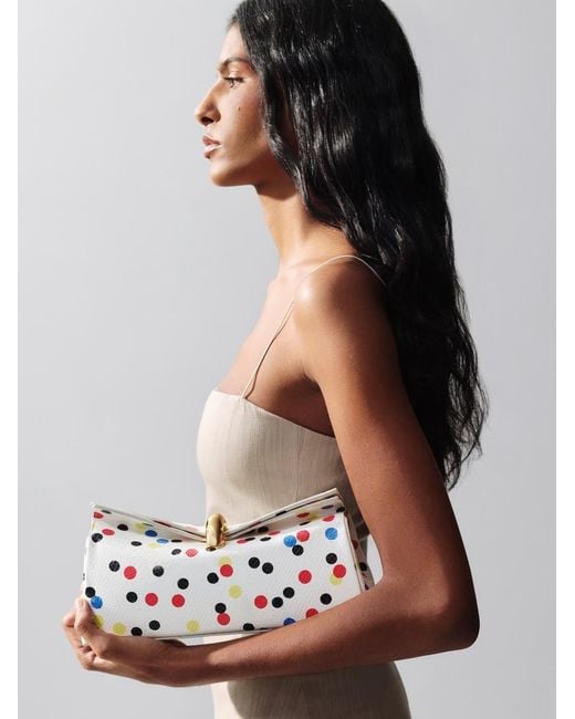 Jacquemus White The Valérie Clutch