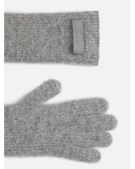 Jacquemus Gray The Gros Grain Gloves