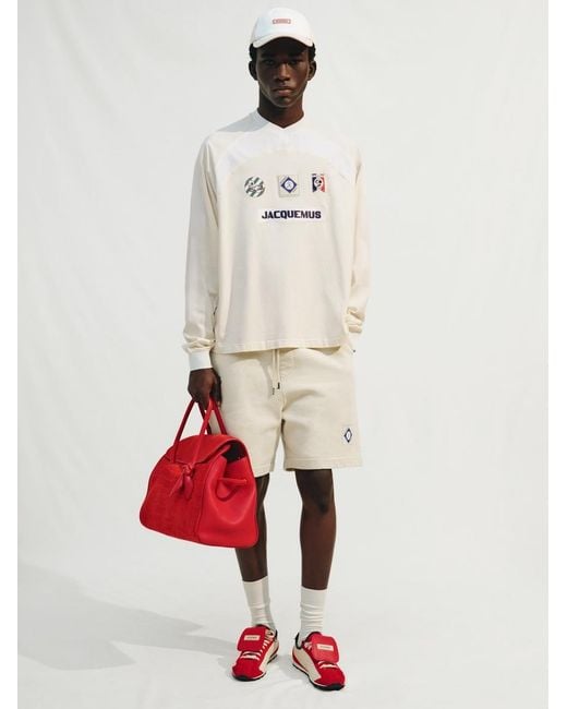 Jacquemus White The Supporter Long-Sleeve T-Shirt