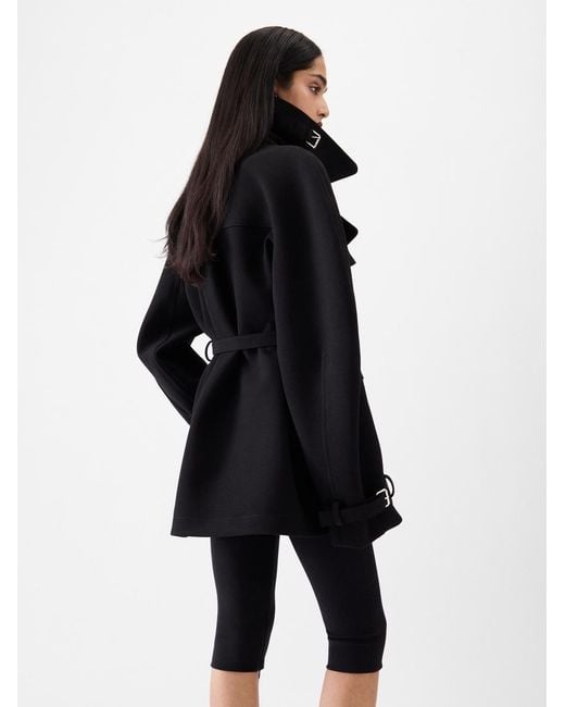 Jacquemus Black The Short Ovalo Trench Coat