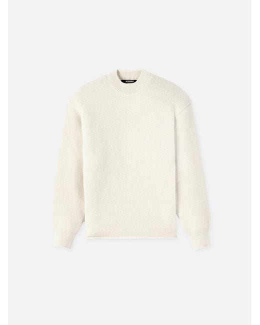 Jacquemus Natural The Sweater for men