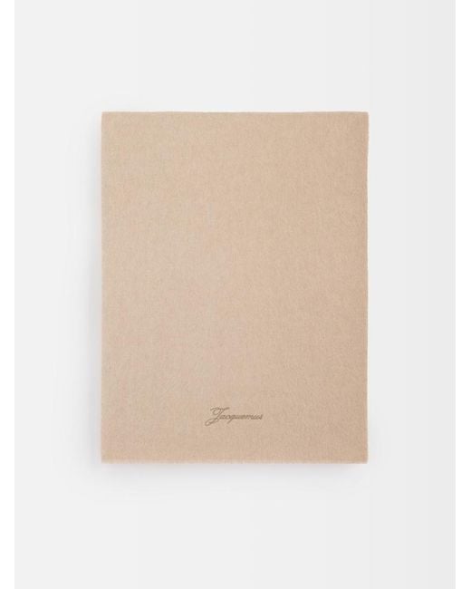 Jacquemus Natural The Tailleur Scarf