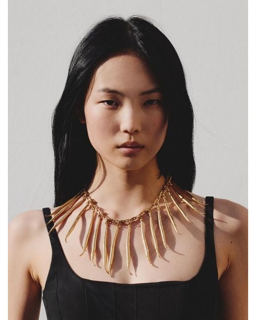 Collana Haricots di Jacquemus in White