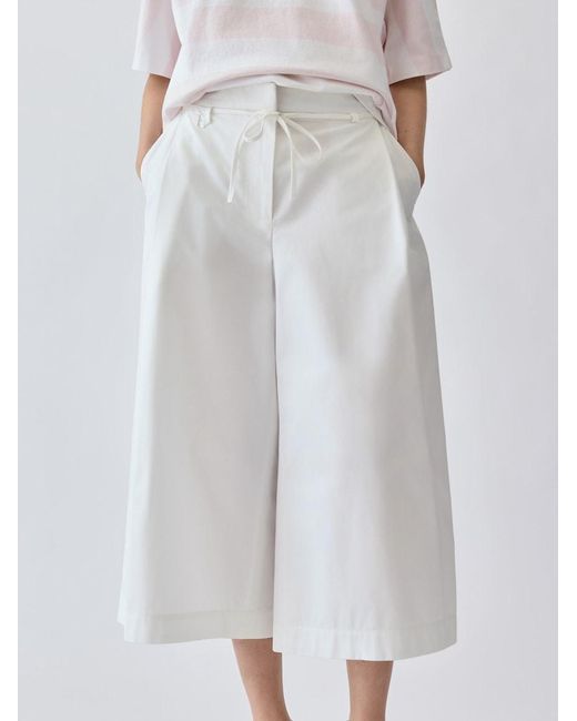 Jacquemus White The Marin Shorts