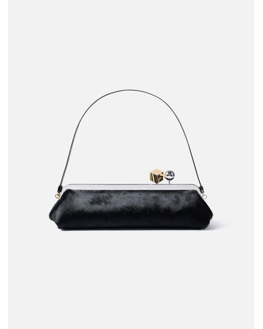 Jacquemus White The Salon Clutch