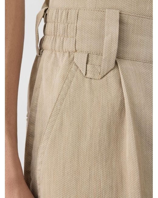 Jacquemus Natural Le Pantalon Croisière Chevrons