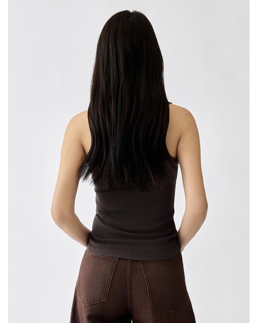 Jacquemus Black The Gros Grain Tank Top