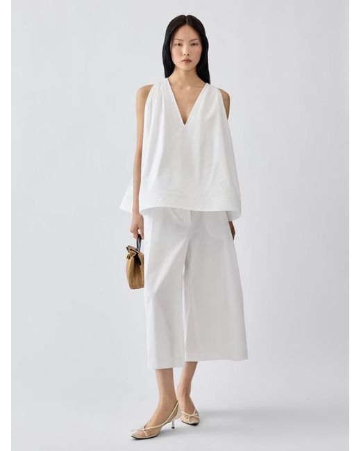 Jacquemus White The Norma Top