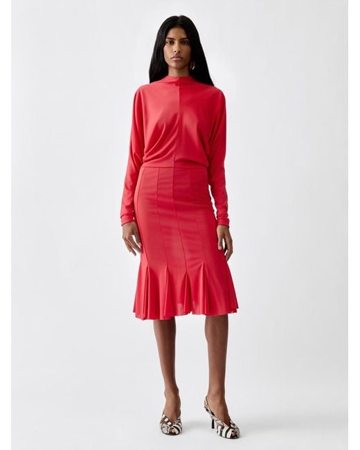 Jacquemus Red The Losange Dress