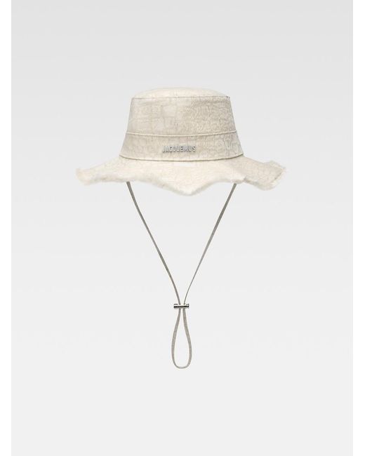 Il Cappello Da Pescatore Artichaut di Jacquemus in White