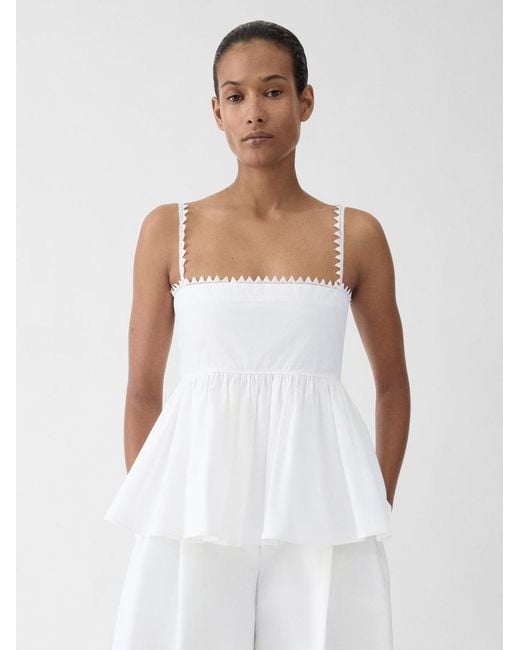 Jacquemus White The Traversin Top