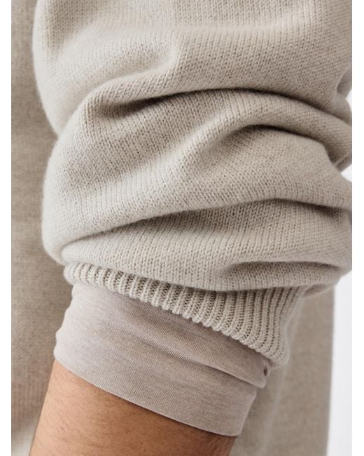 Jacquemus Natural Der Moulin Pullover for men