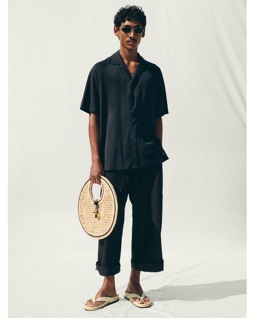 Jacquemus Black The Jean Atelier Shirt for men