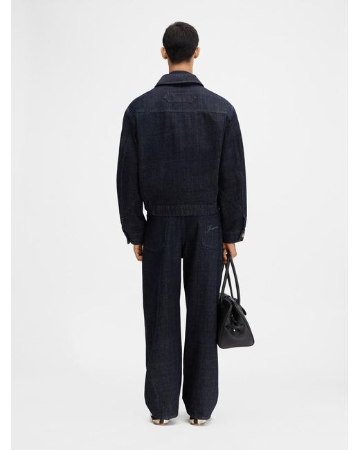 Jacquemus Die Canevas De-Nîmes Jeansjacke in Blue für Herren