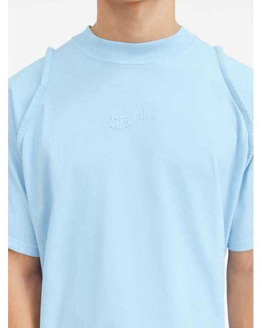 Jacquemus Blue Le T-Shirt Camargue for men