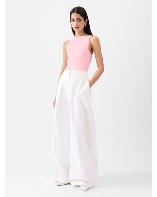 Jacquemus White The Sole Swimsuit